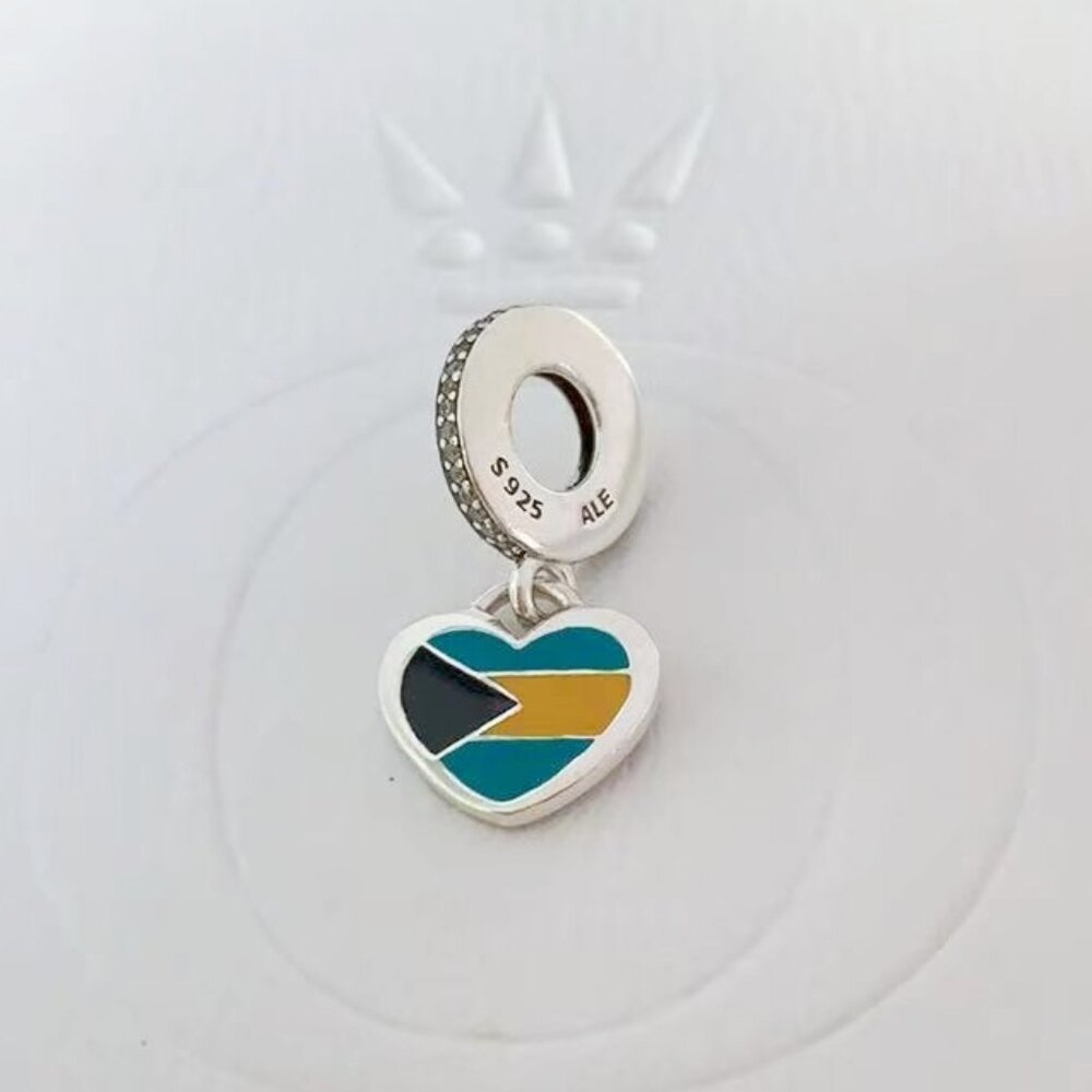 Pandora Exclusive Bahamas Flag Charm